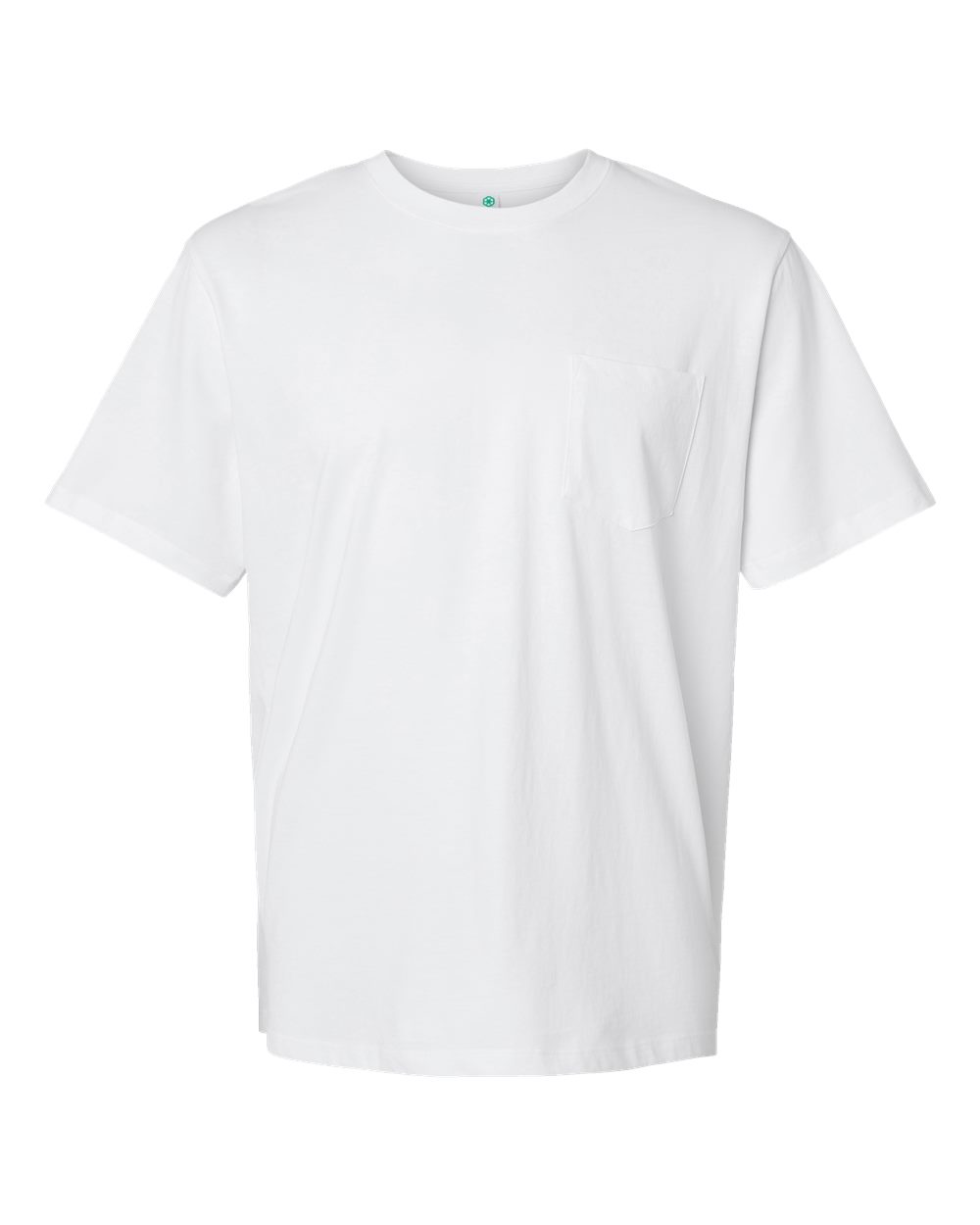 Unisex Classic Pocket T-Shirt - Front - B10672113 - White