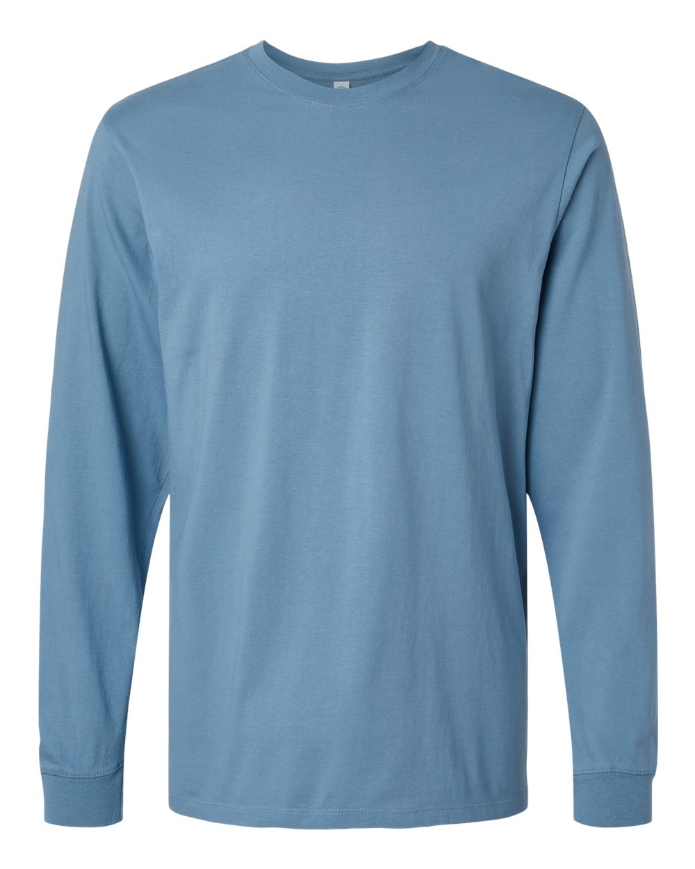 Unisex Classic Long Sleeve T-Shirt - Front - B10872683 - Slate