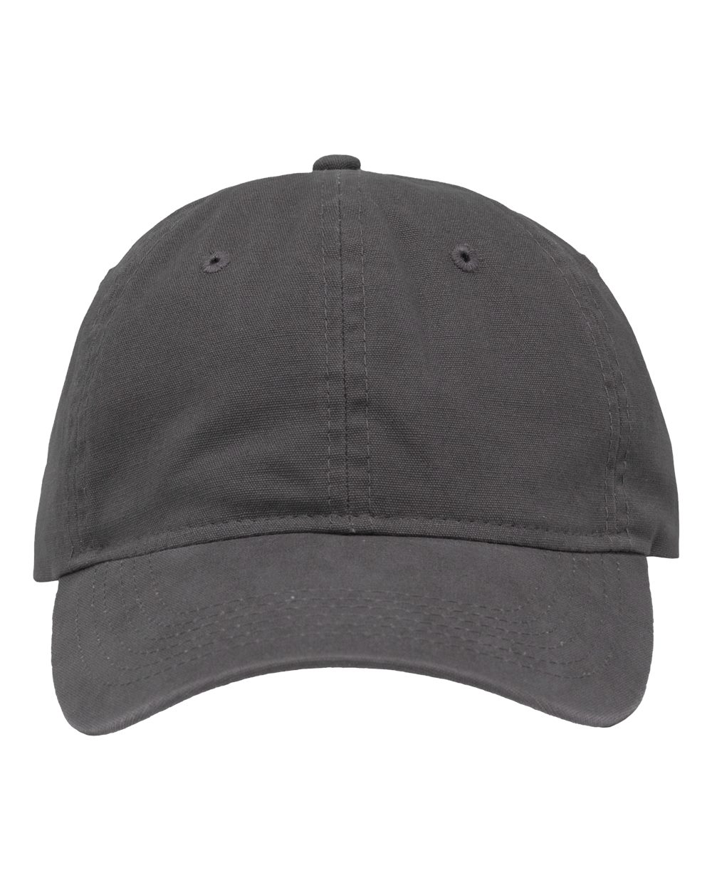 Dad Hat Fit - Front - B15195100 - Brushed Charcoal