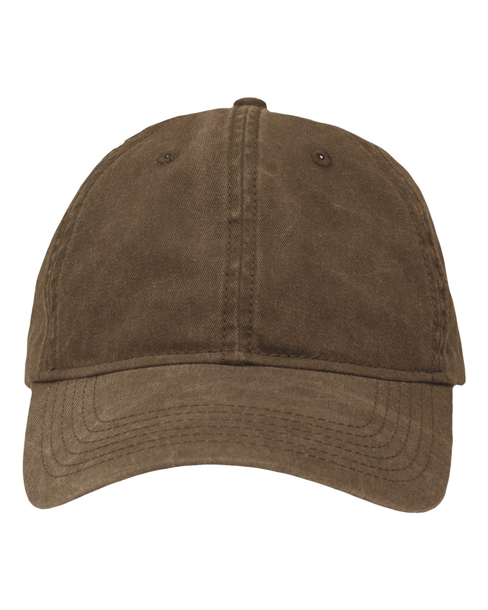 Dad Hat Fit - Front - B15195210 - Pigment Brown