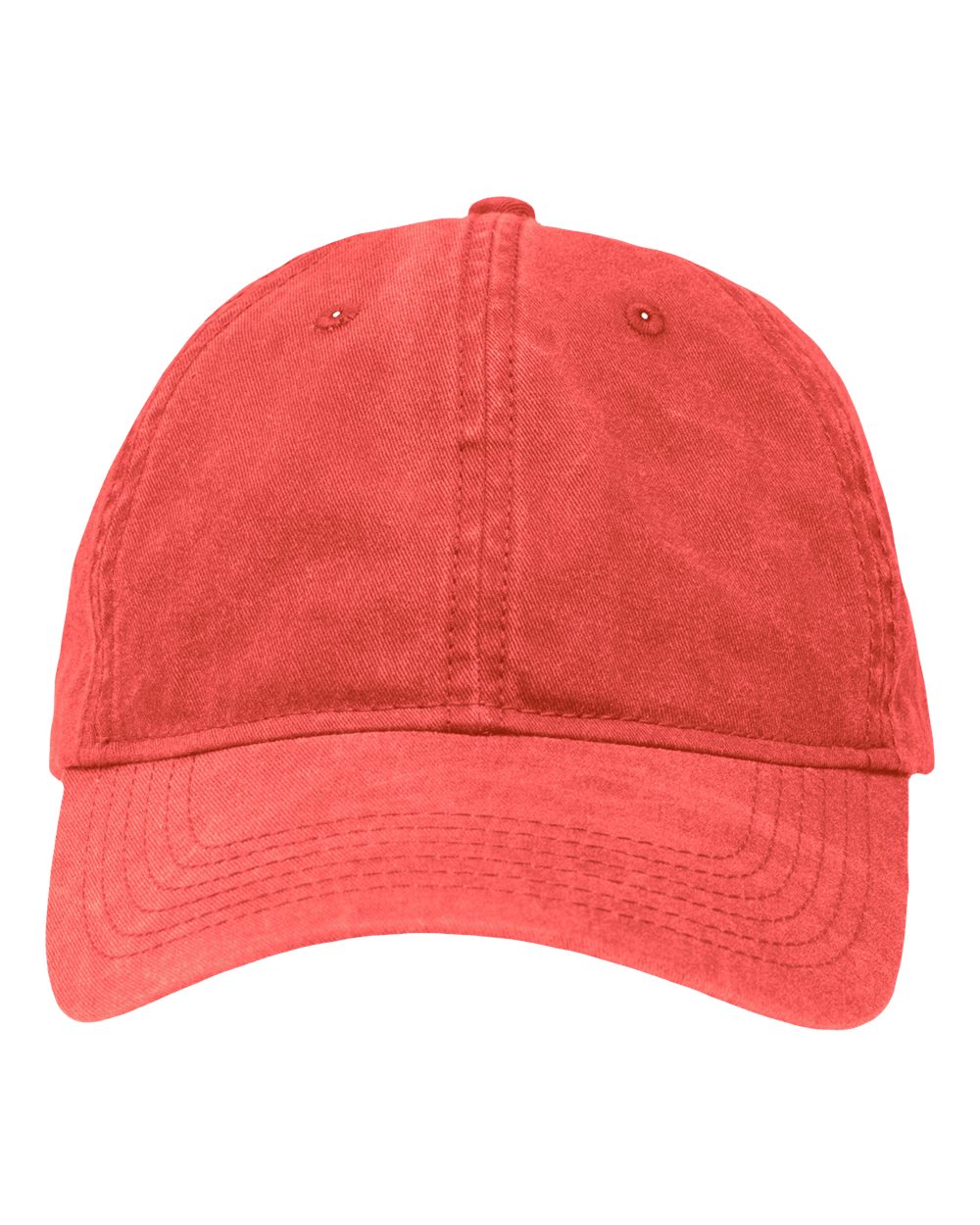 Dad Hat Fit - Front - B15195270 - Pigment Red