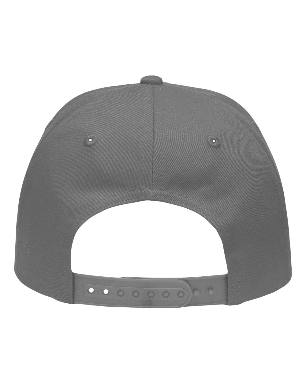 Lo-Pro Solid Back Traditional Trucker Cap - Back - B18395100 - Grey