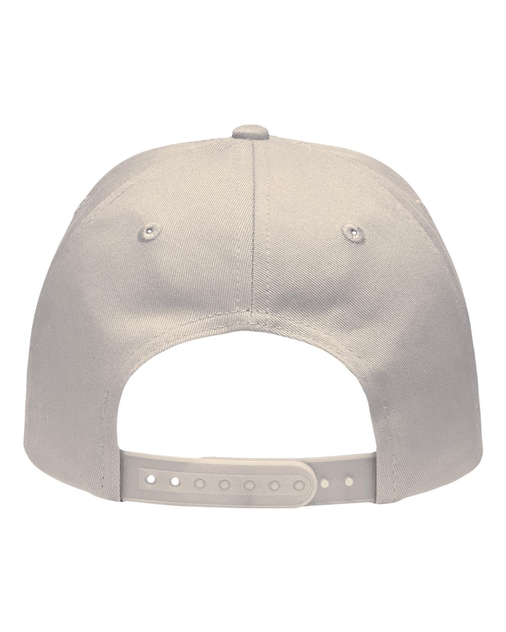 Lo-Pro Solid Back Traditional Trucker Cap - Back - B18395240 - Khaki