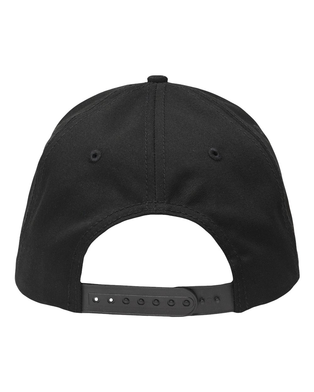 Lo-Pro Solid Back Traditional Trucker Cap - Back - B18395590 - Charcoal