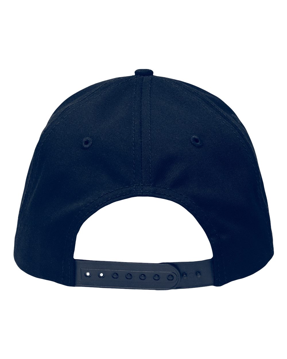 Lo-Pro Solid Back Traditional Trucker Cap - Back - B18395650 - Navy