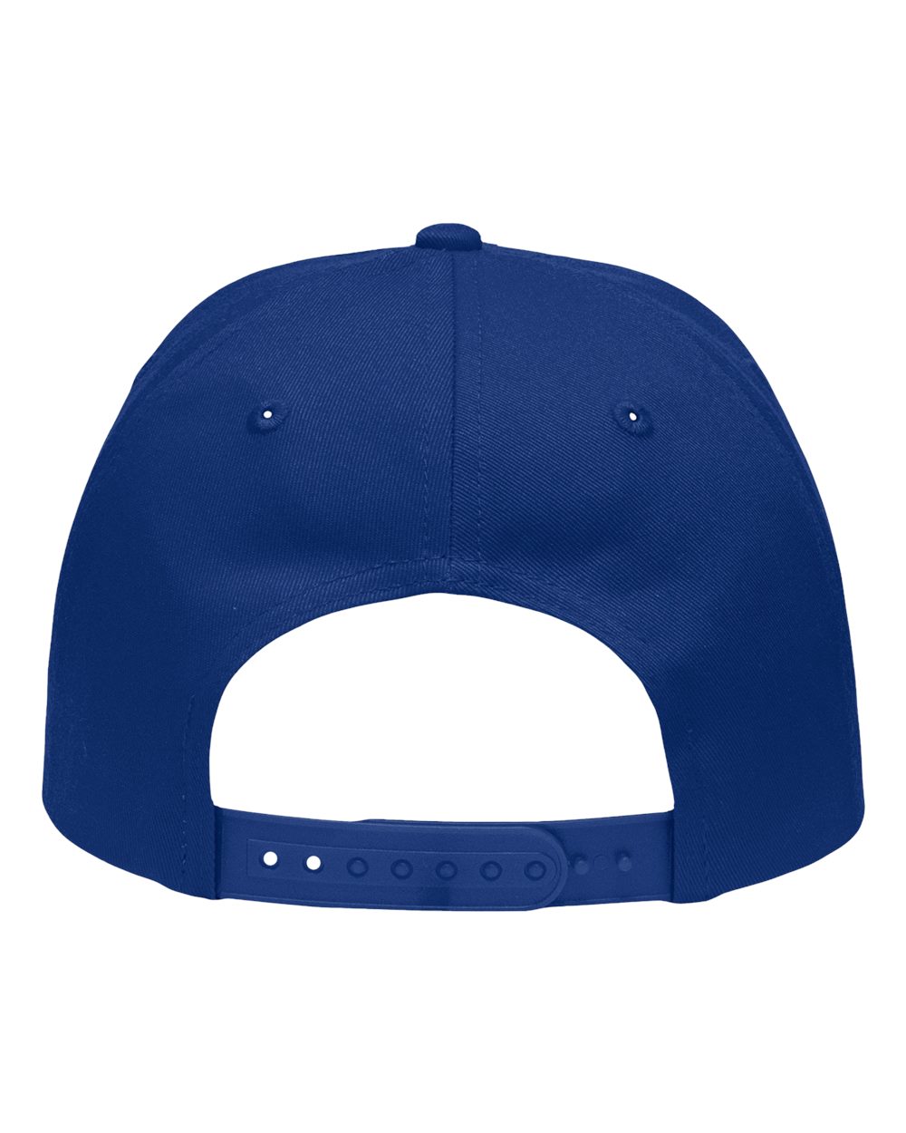 Lo-Pro Solid Back Traditional Trucker Cap - Back - B18395750 - Royal