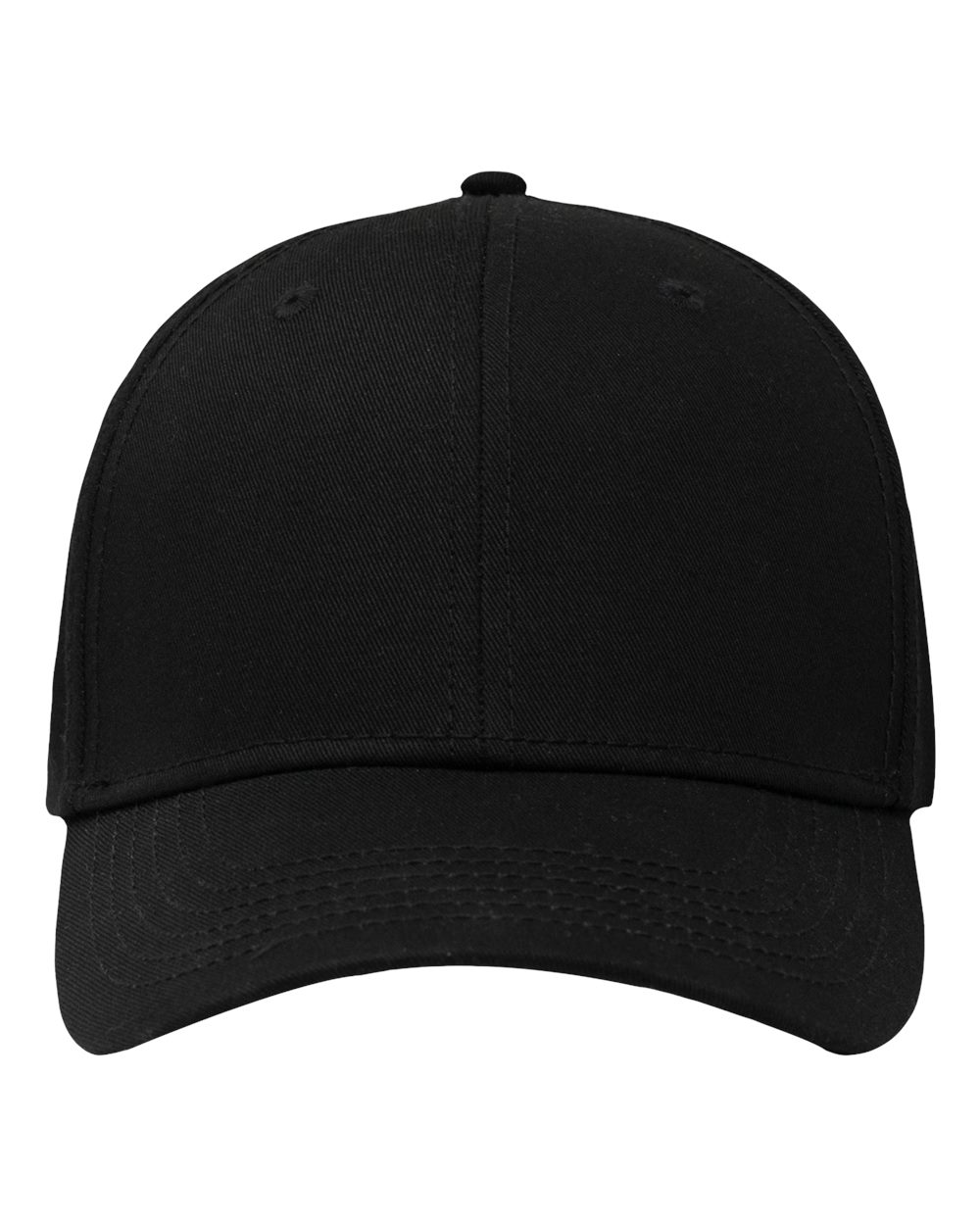 Lo-Pro Solid Back Traditional Trucker Cap - Front - B18395500 - Black