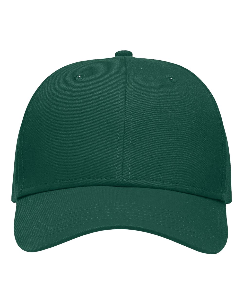 Lo-Pro Solid Back Traditional Trucker Cap - Front - B18395540 - Forest Green