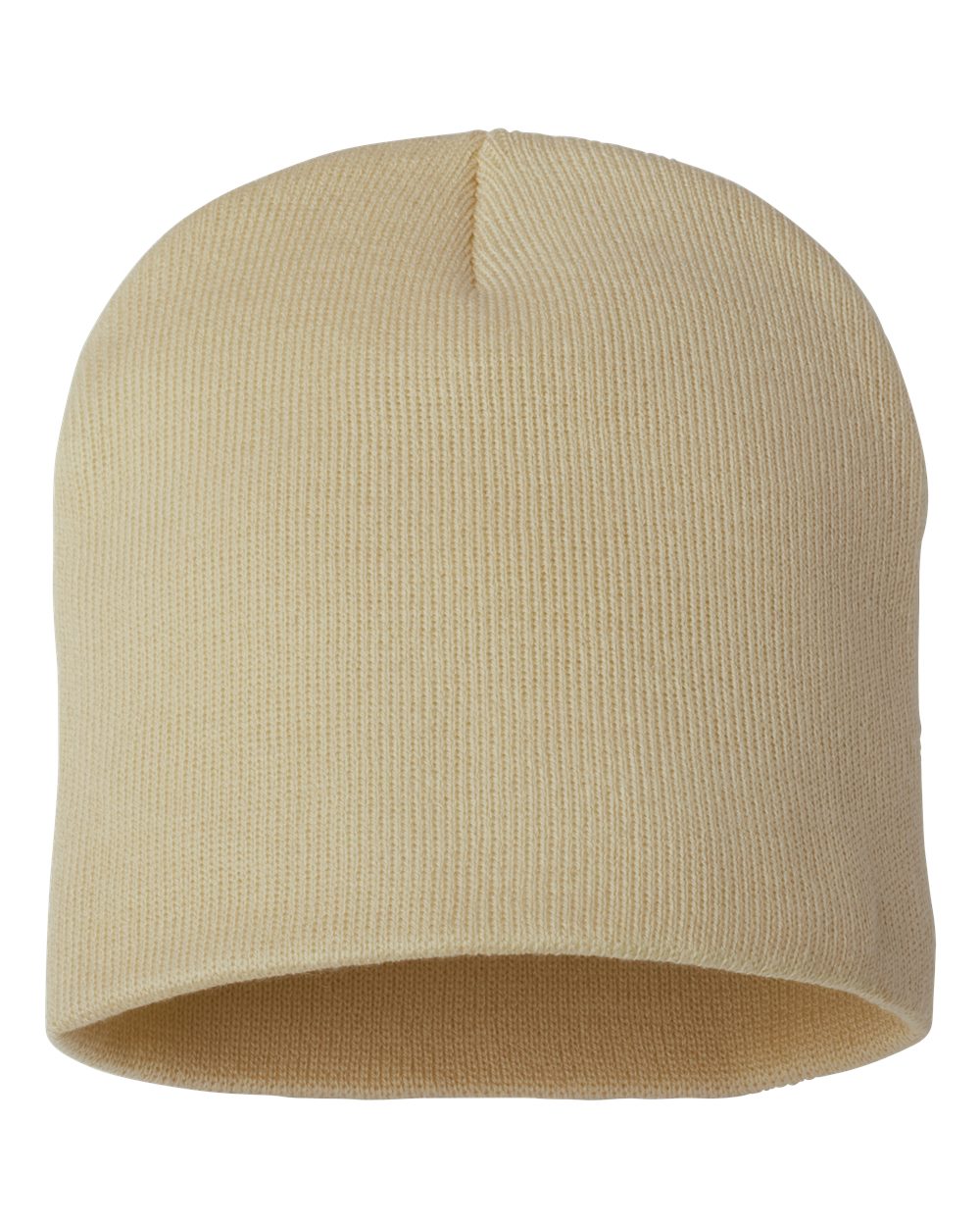 8" Beanie - Back - B84095360 - Camel