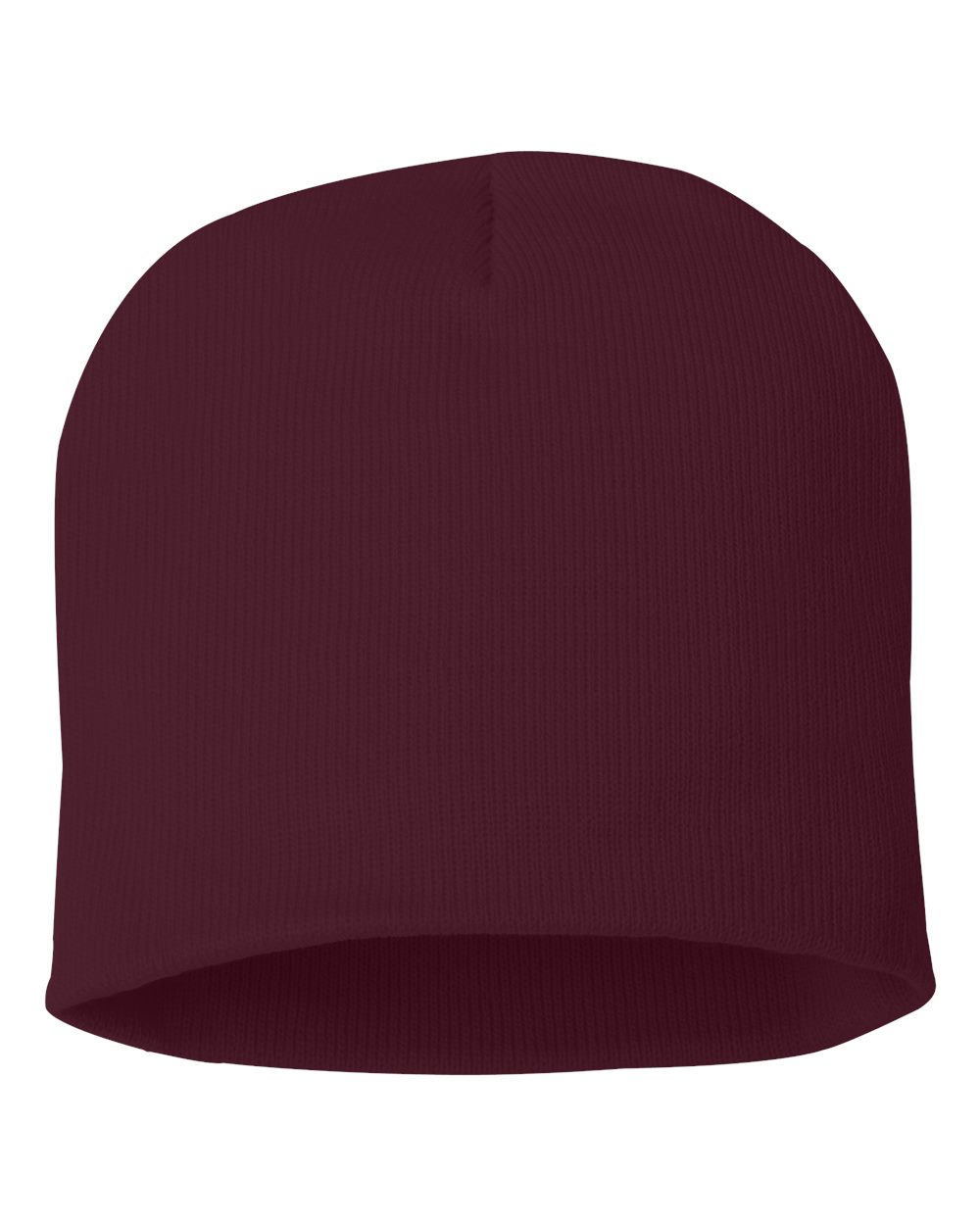 8" Beanie - Back - B84095530 - Maroon