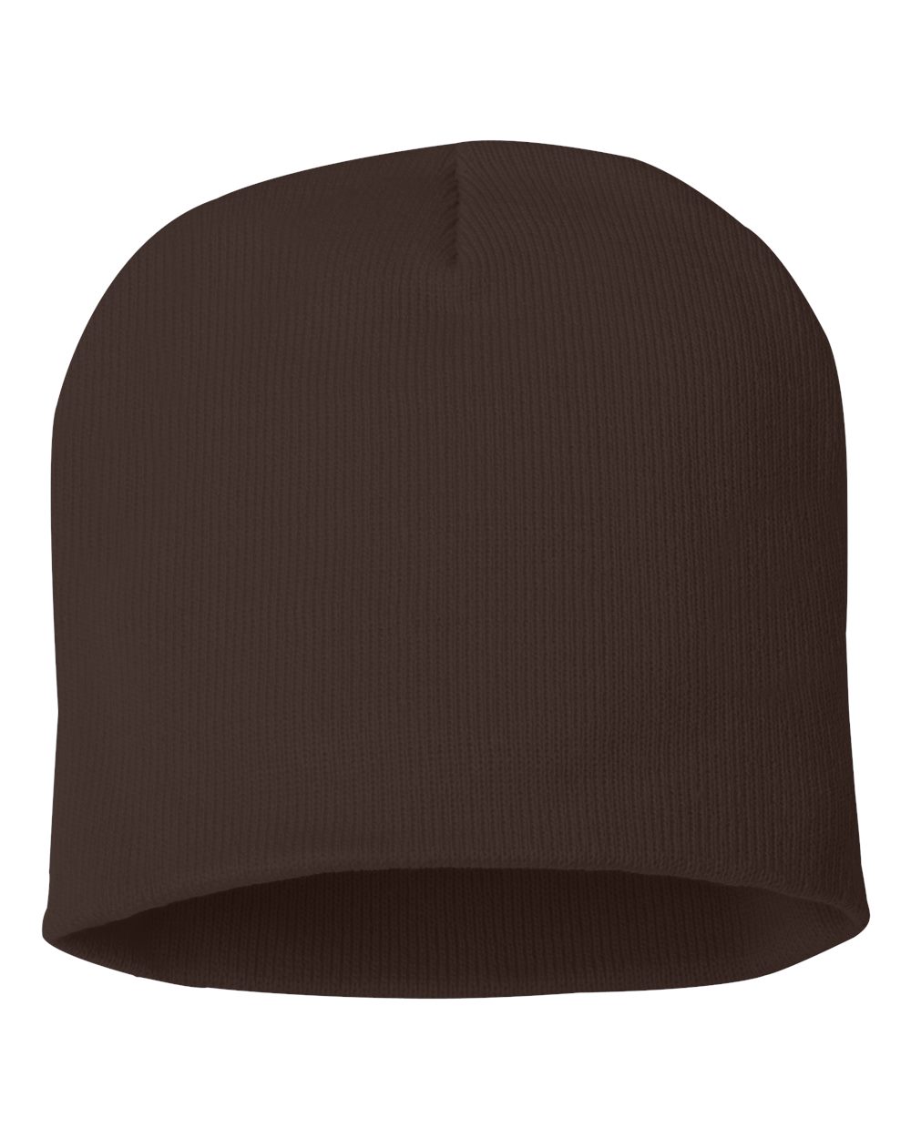 8" Beanie - Back - B84095550 - Brown