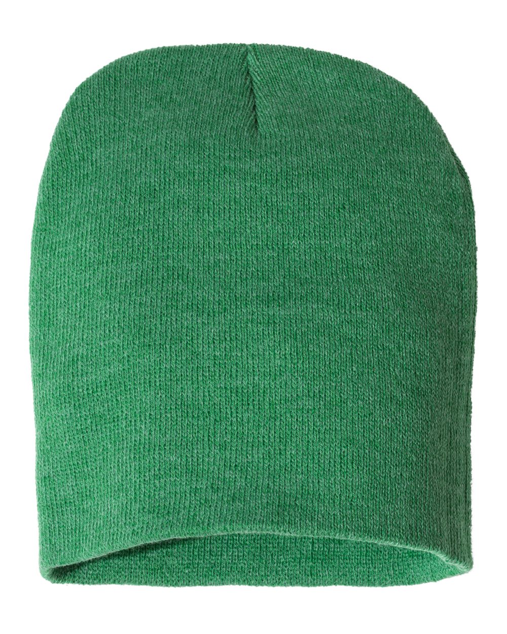 8" Beanie - Back - B84095610 - Heather Kelly