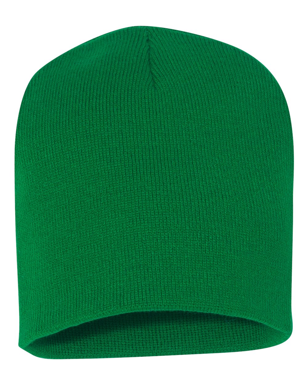 8" Beanie - Front - B84095600 - Kelly