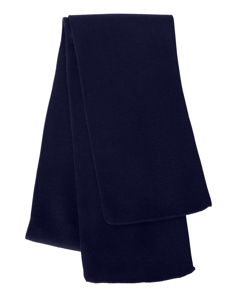 Knit Scarf - Back - B88795650 - Navy