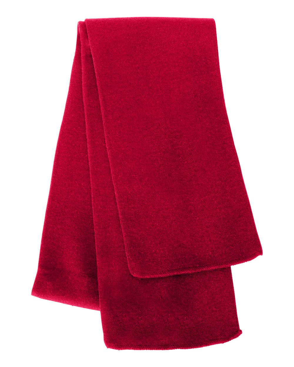 Knit Scarf - Front - B88795700 - Red