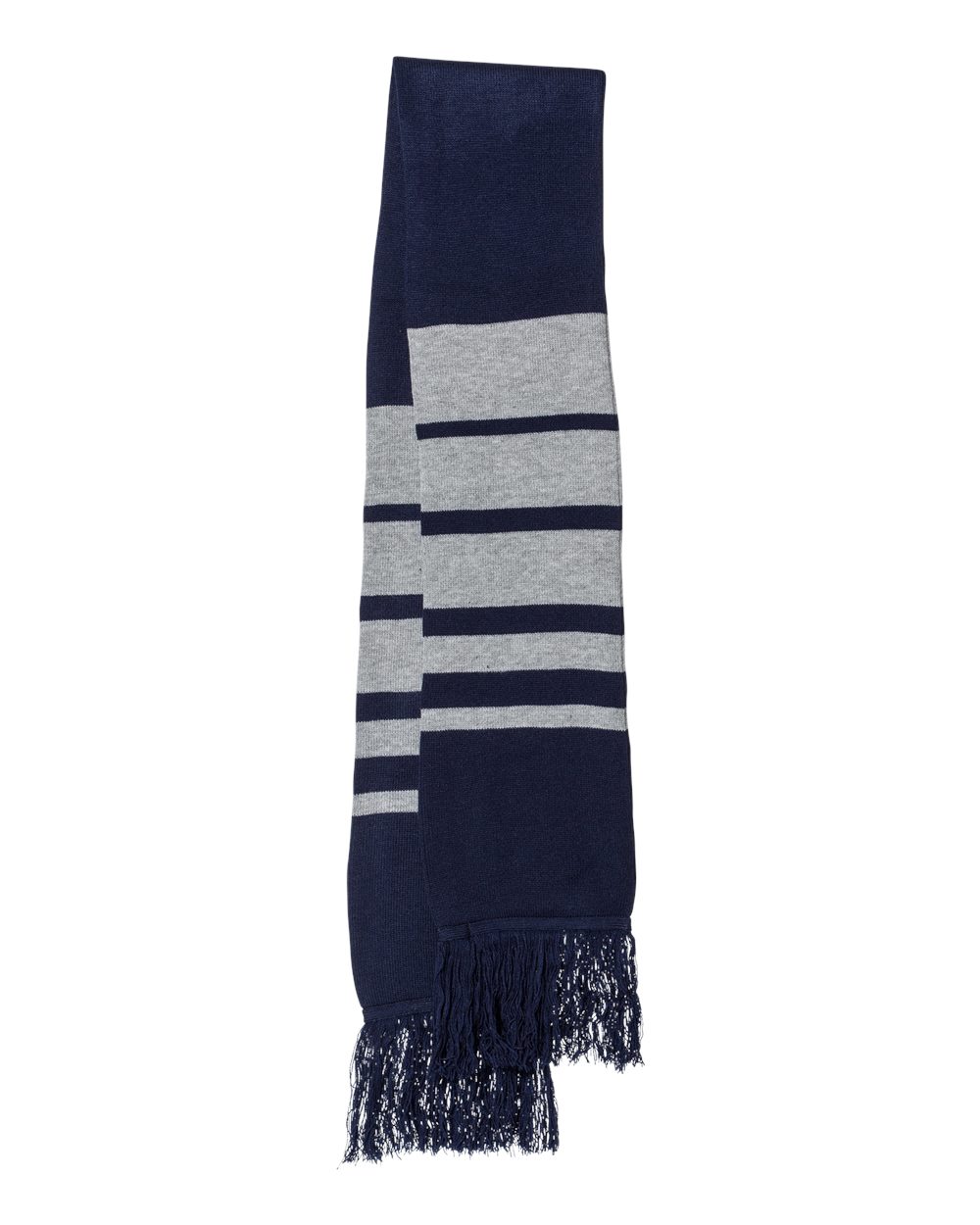 Soccer Scarf - Front - B50695660 - Navy/ Heather Grey