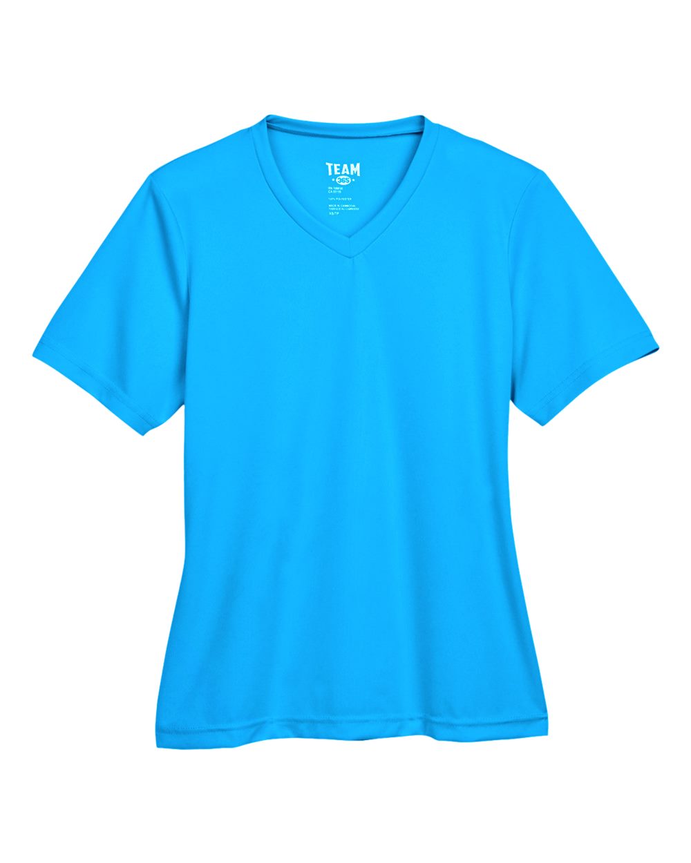 Women's Zone Performance T-Shirt - Front - B680D9062 - Electric Blue