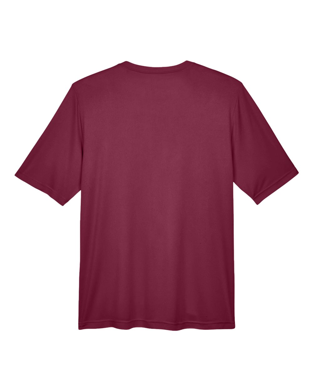 Men's Zone Performance T-Shirt - Back - B671D9102 - Sport Maroon