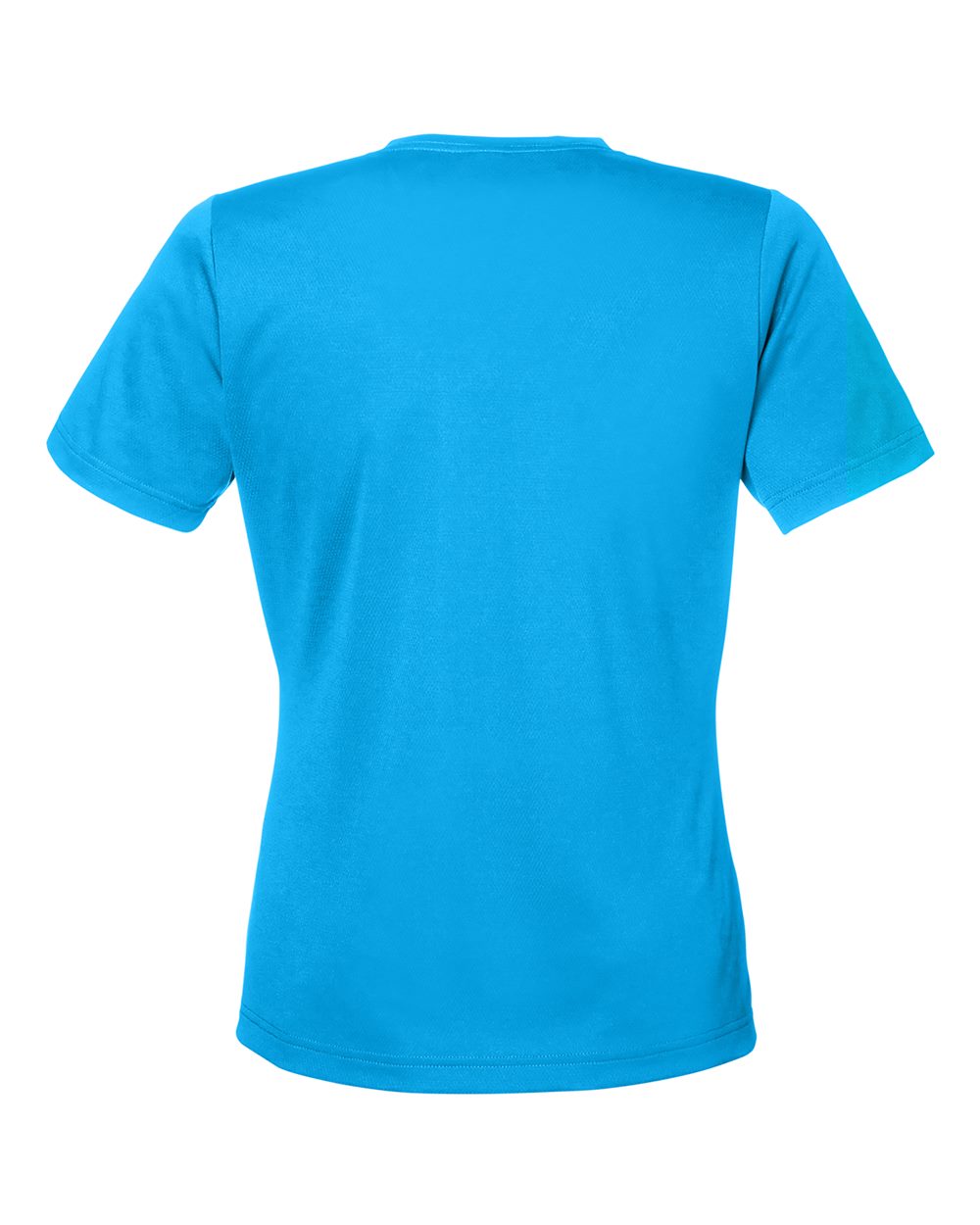 Women's Zone Performance Mesh T-Shirt - Back - B687D9062 - Electric Blue