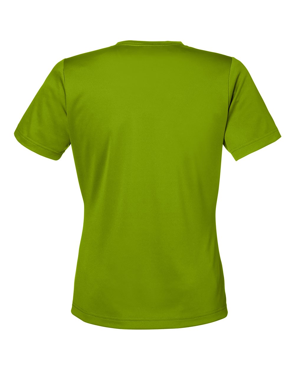 Women's Zone Performance Mesh T-Shirt - Back - B687D9162 - Acid Green