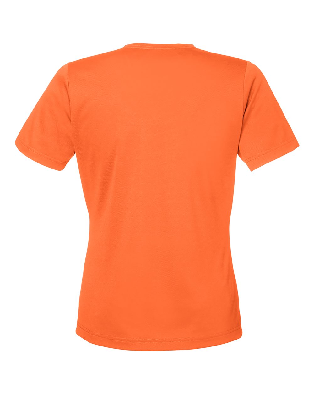 Women's Zone Performance Mesh T-Shirt - Back - B687D9662 - Sport Orange