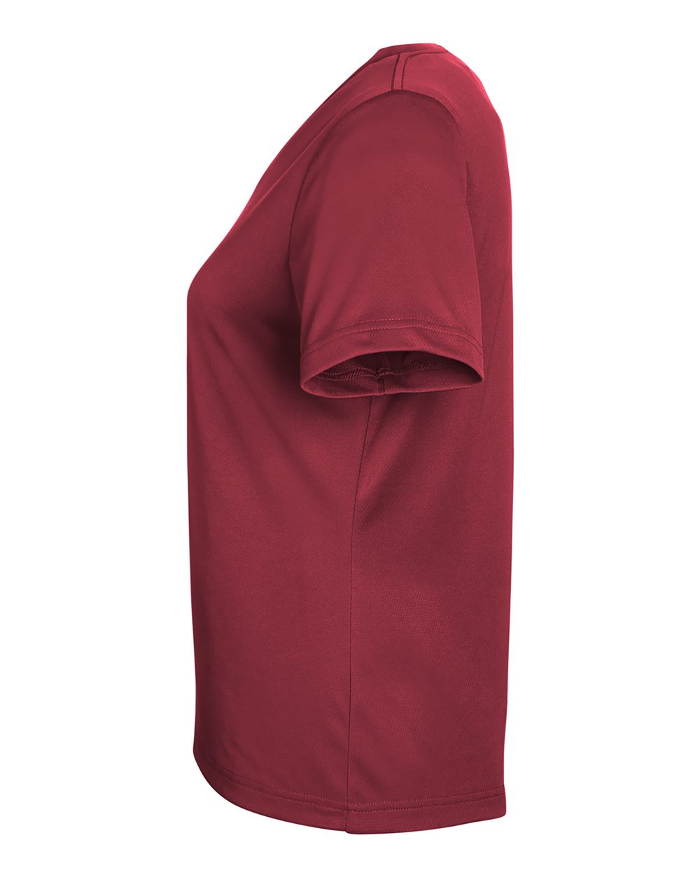 Women's Zone Performance Mesh T-Shirt - DirectSide - B687D9102 - Sport Maroon