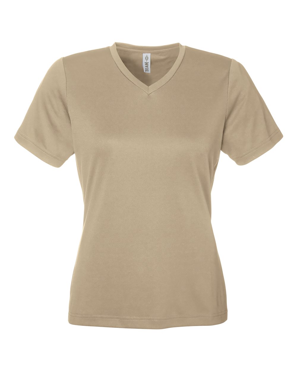 Women's Zone Performance Mesh T-Shirt - Front - B687D9112 - Desert Khaki