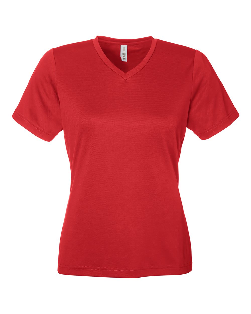 Women's Zone Performance Mesh T-Shirt - Front - B687D9142 - Sport Scarlet Red