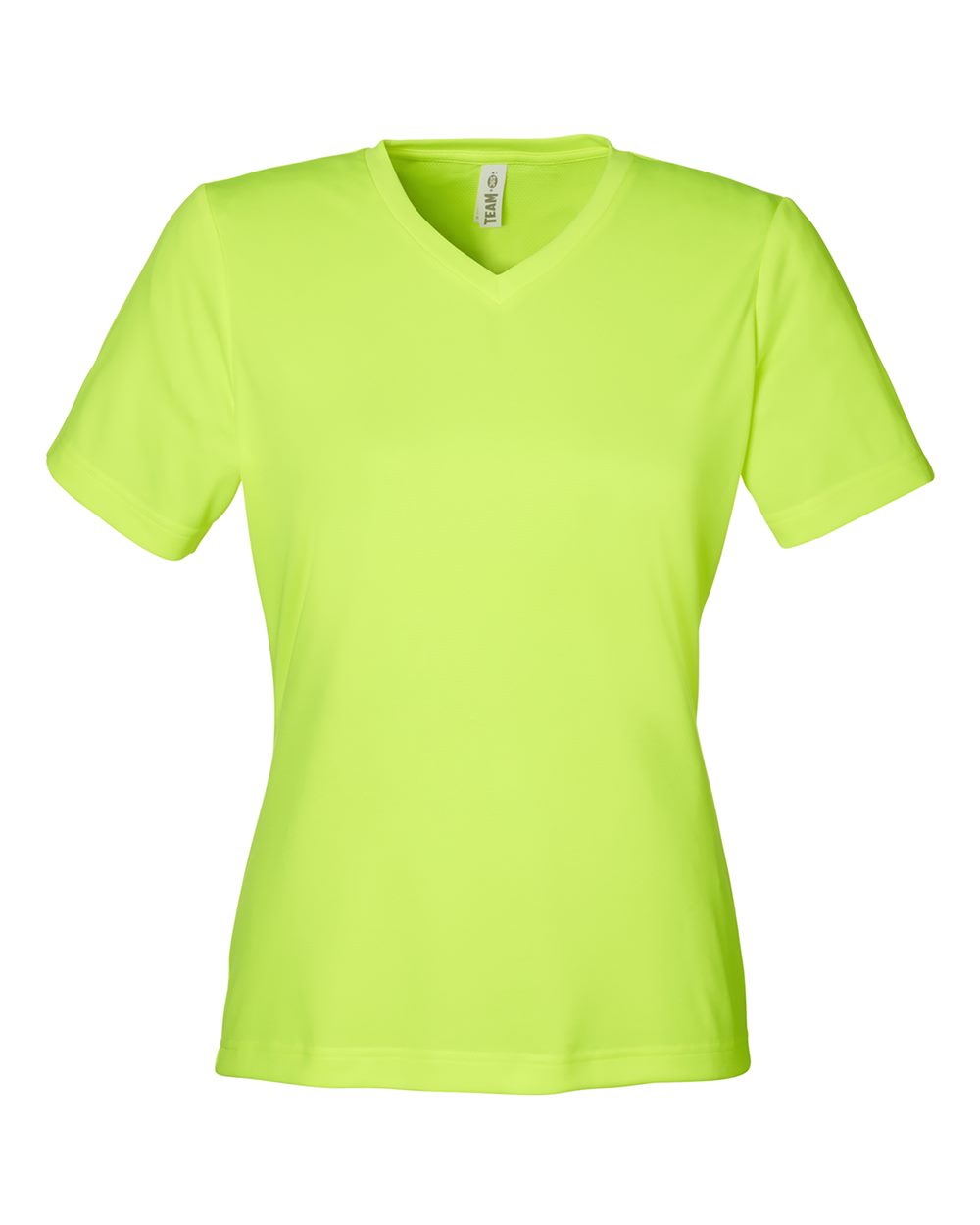Women's Zone Performance Mesh T-Shirt - Front - B687D9172 - Safety Yellow
