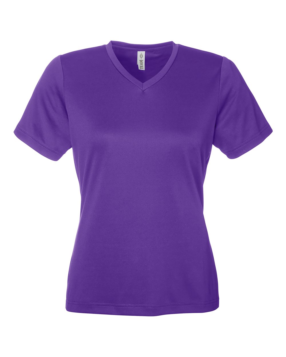 Women's Zone Performance Mesh T-Shirt - Front - B687D9672 - Sport Purple