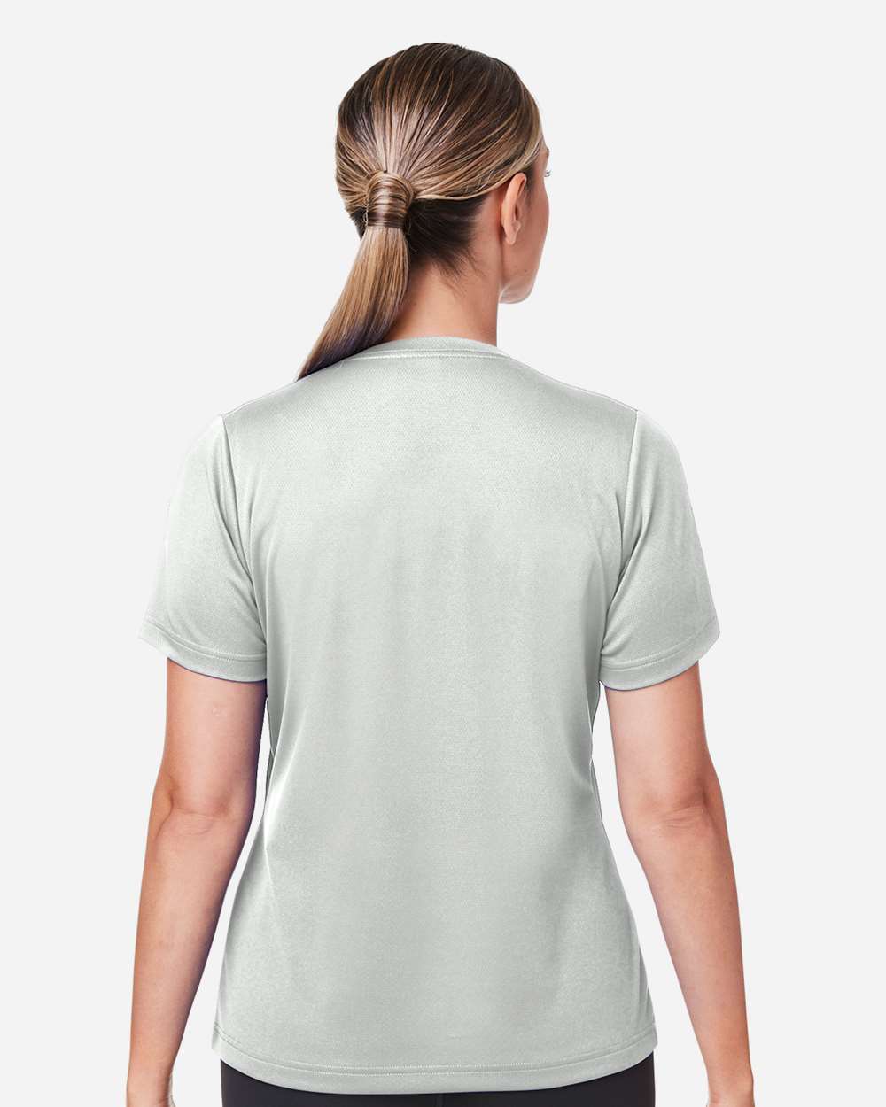 Women's Zone Performance Mesh T-Shirt - OnModelBack - B687D9352 - Sport Silver