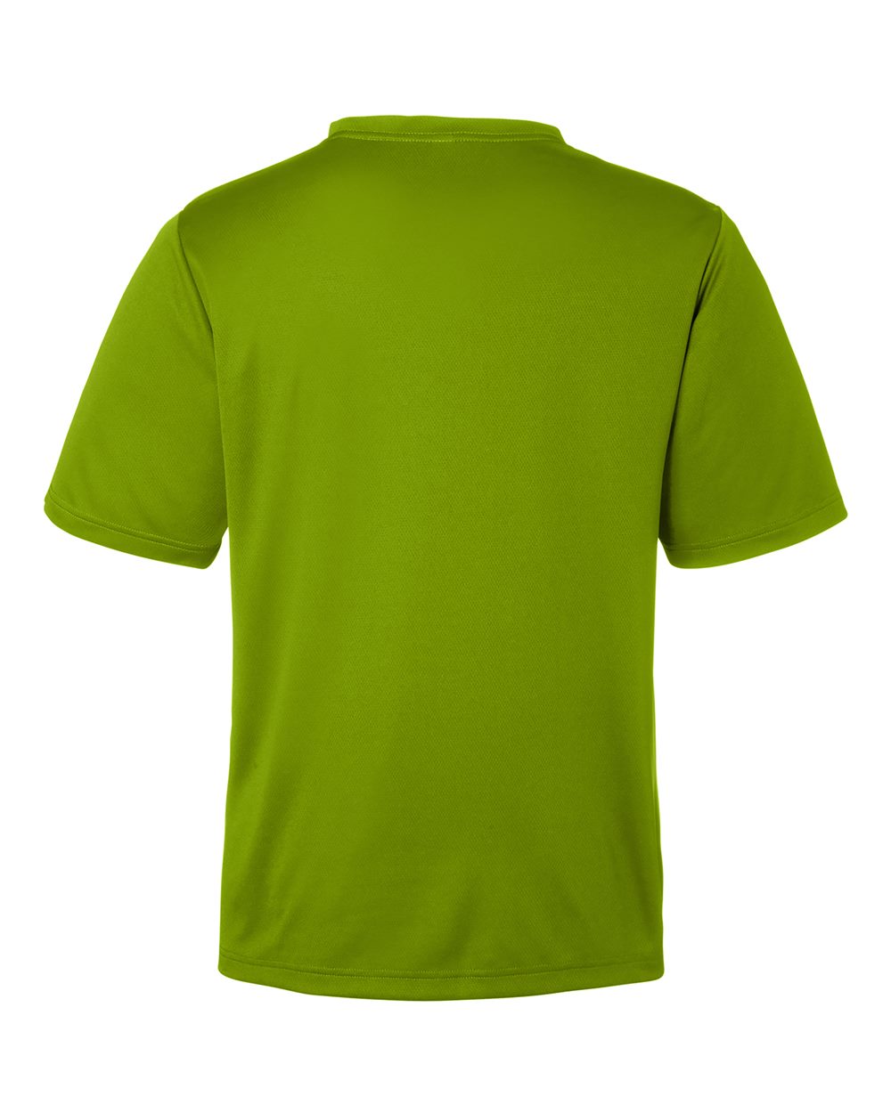 Men's Zone Performance Mesh T-Shirt - Back - B686D9162 - Acid Green