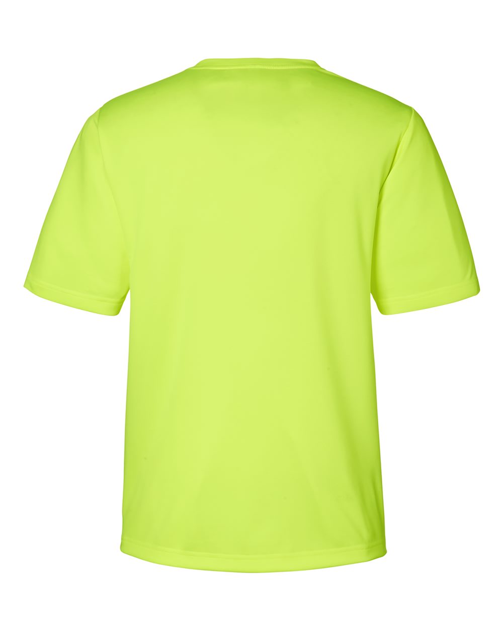 Men's Zone Performance Mesh T-Shirt - Back - B686D9172 - Safety Yellow