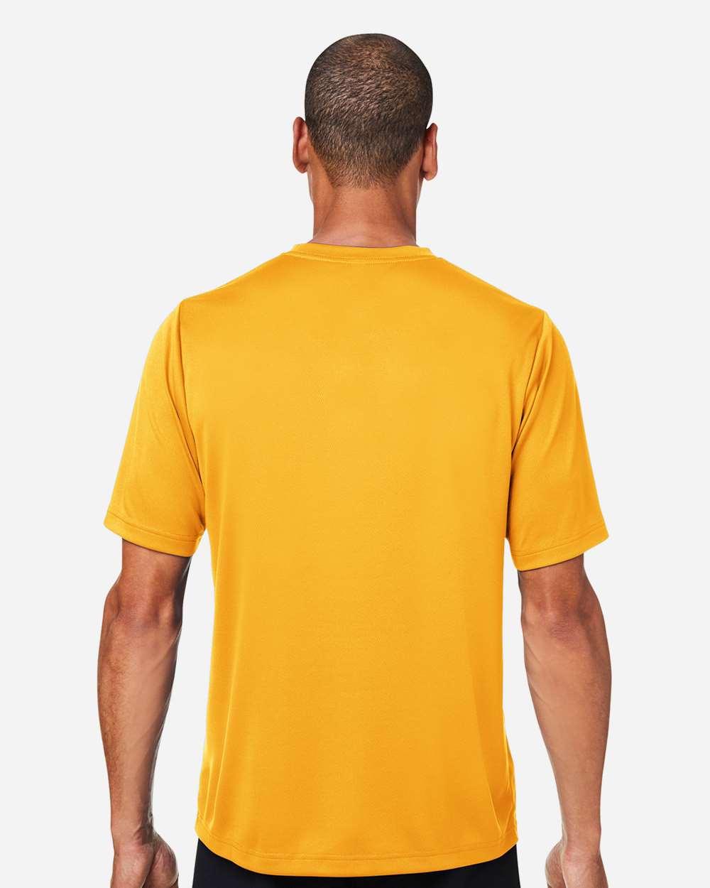 Men's Zone Performance Mesh T-Shirt - OnModelBack - B686D9122 - Sport Athletic Gold