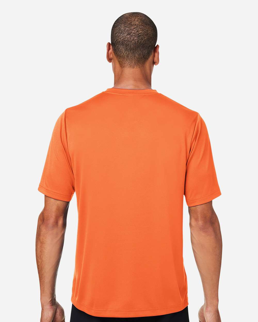 Men's Zone Performance Mesh T-Shirt - OnModelBack - B686D9662 - Sport Orange