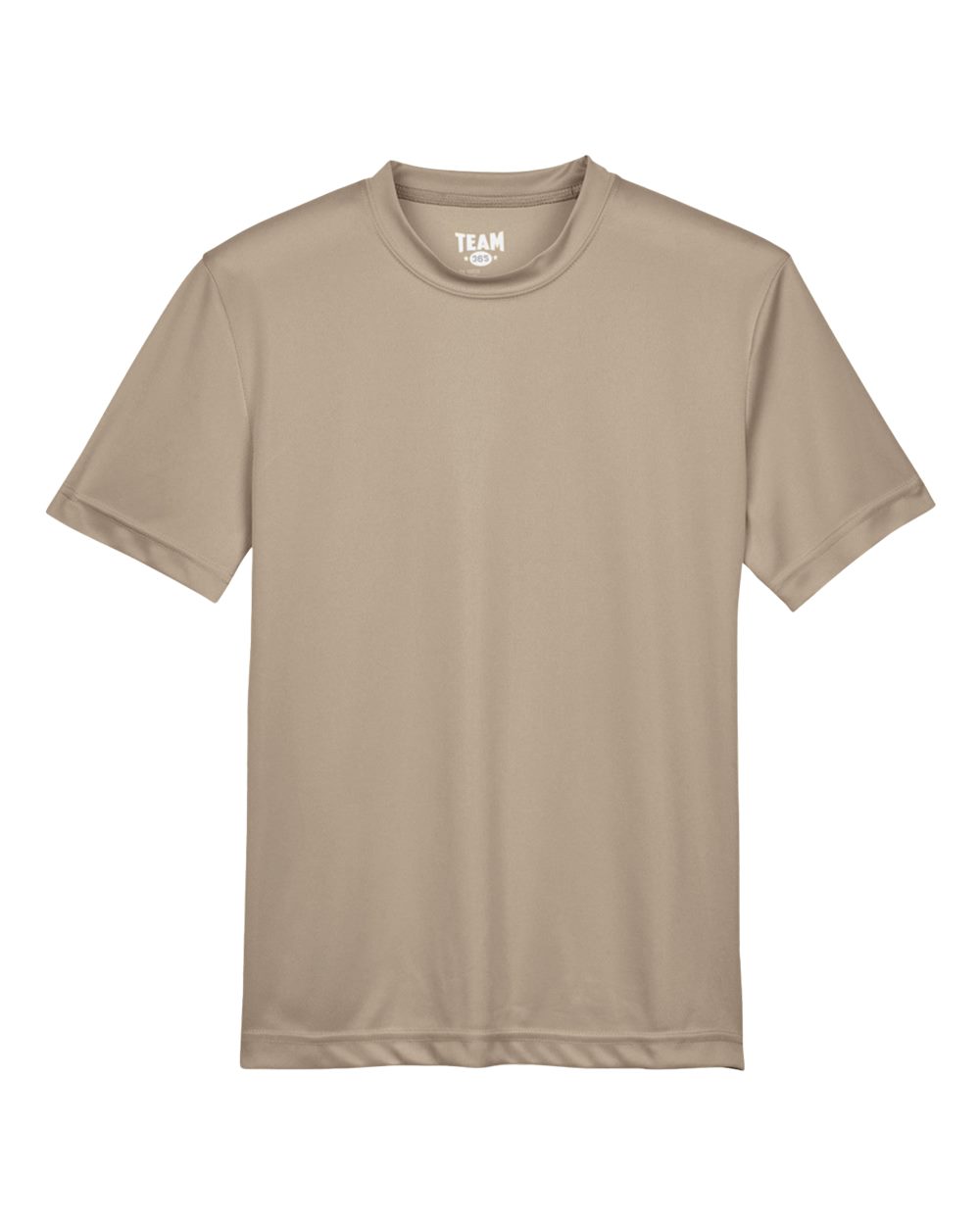 Youth Zone Performance T-Shirt - Front - B683D9112 - Desert Khaki