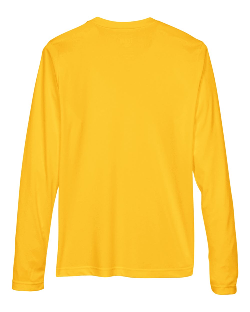 Women's Zone Performance Long Sleeve T-Shirt - Back - B681D9122 - Sport Athletic Gold