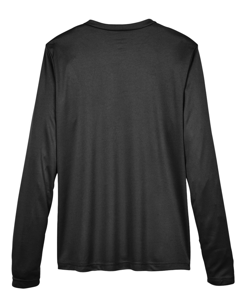 Women's Zone Performance Long Sleeve T-Shirt - Back - B681D9502 - Black