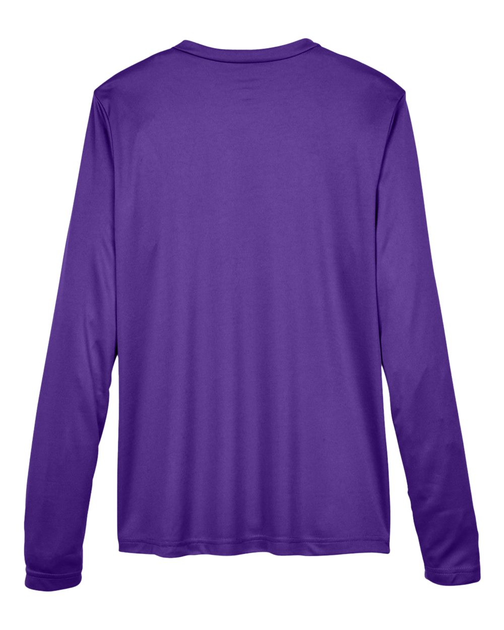 Women's Zone Performance Long Sleeve T-Shirt - Back - B681D9672 - Sport Purple