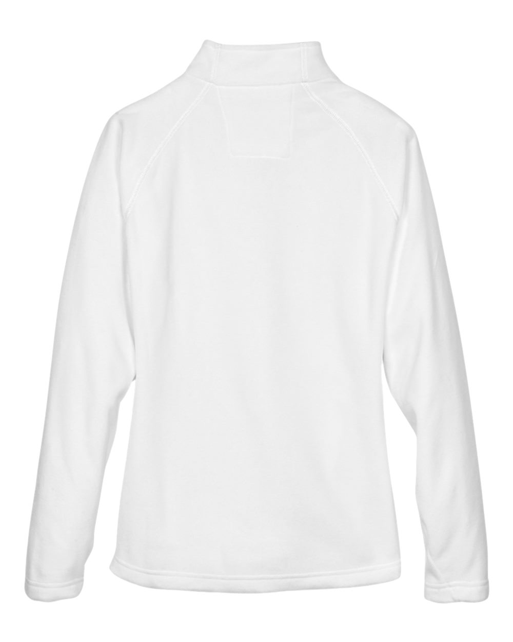 Women's Campus Microfleece Jacket - Back - B753D9002 - White