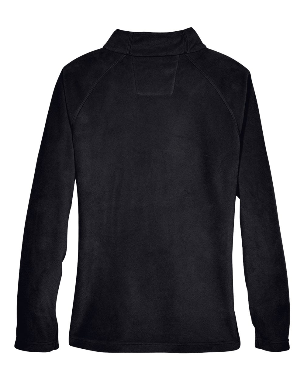 Women's Campus Microfleece Jacket - Back - B753D9502 - Black