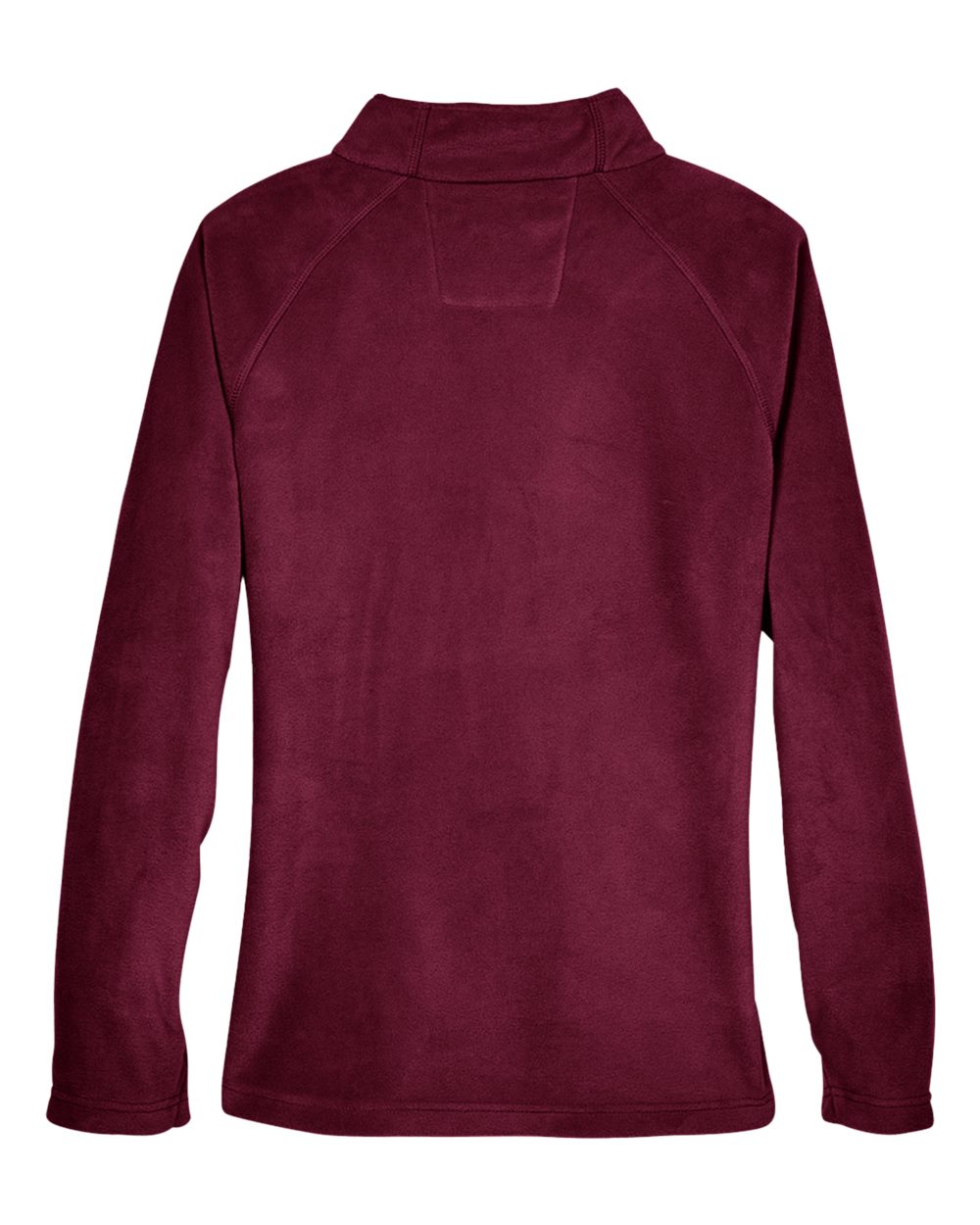 Women's Campus Microfleece Jacket - Back - B753D9532 - Sport Maroon