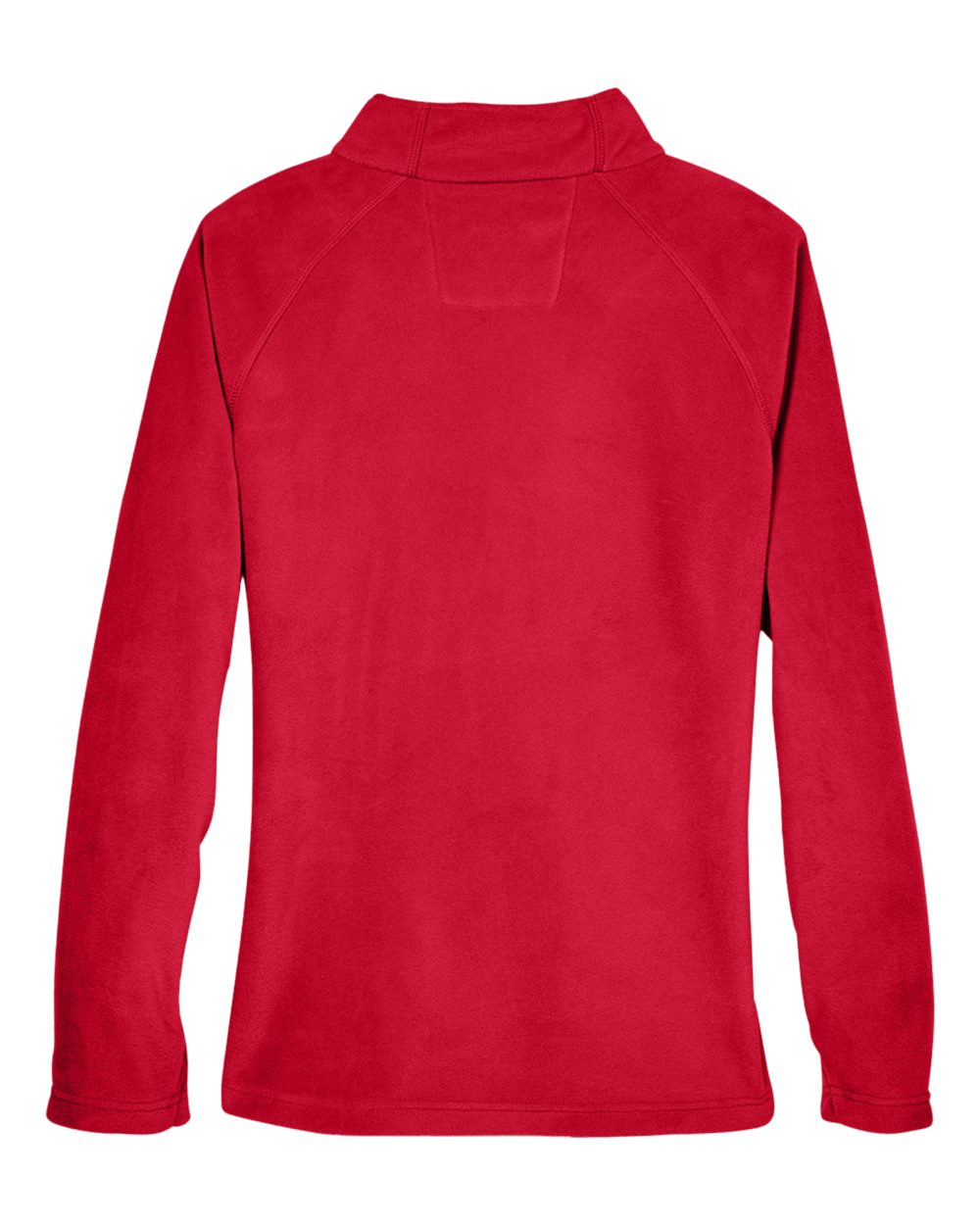 Women's Campus Microfleece Jacket - Back - B753D9702 - Sport Red