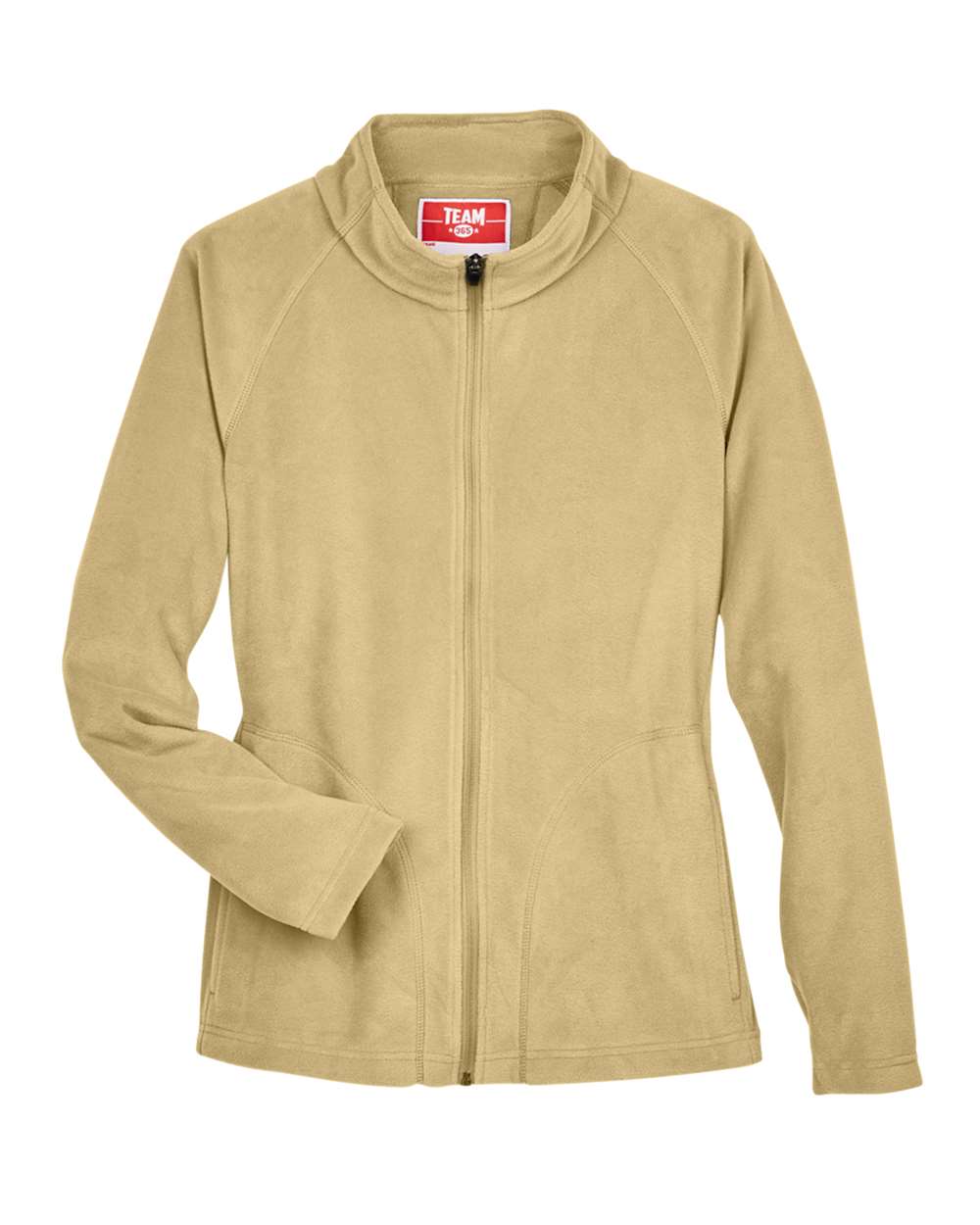 Women's Campus Microfleece Jacket - Front - B753D9112 - Sport Vegas Gold