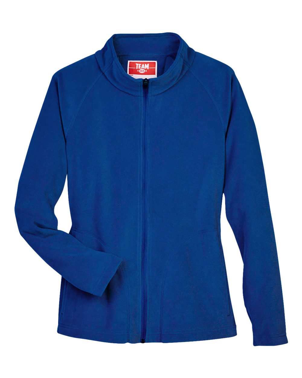 Women's Campus Microfleece Jacket - Front - B753D9752 - Sport Royal