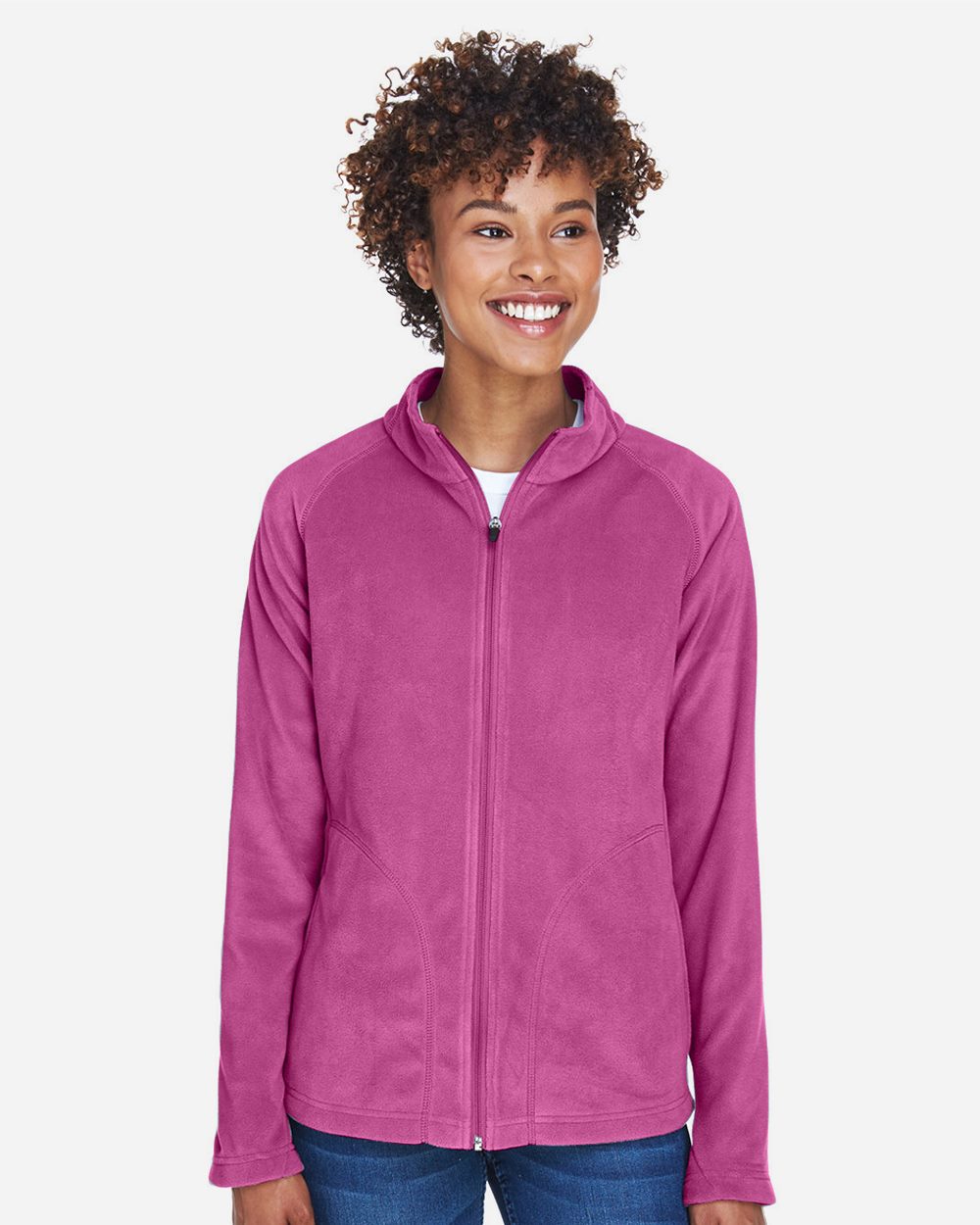 Women's Campus Microfleece Jacket - styleImage