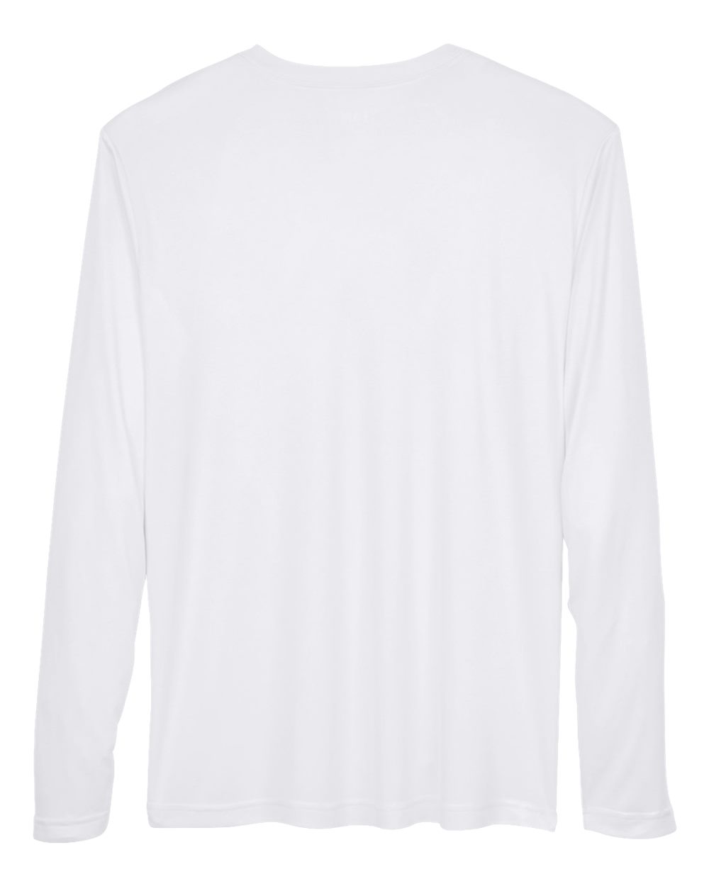 Men's Zone Performance Long Sleeve T-Shirt - Back - B675D9002 - White