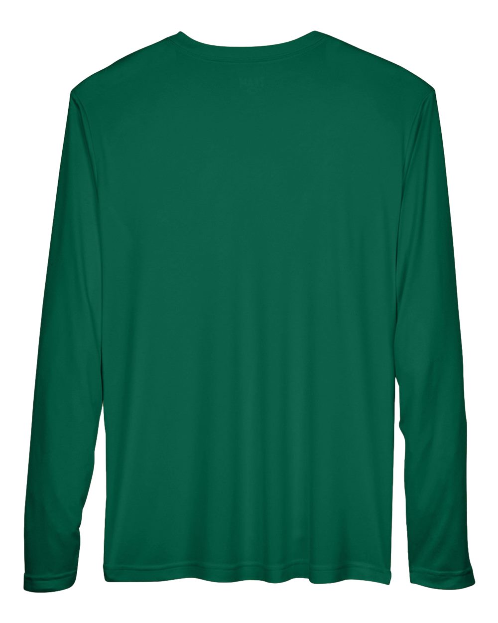 Men's Zone Performance Long Sleeve T-Shirt - Back - B675D9072 - Sport Forest