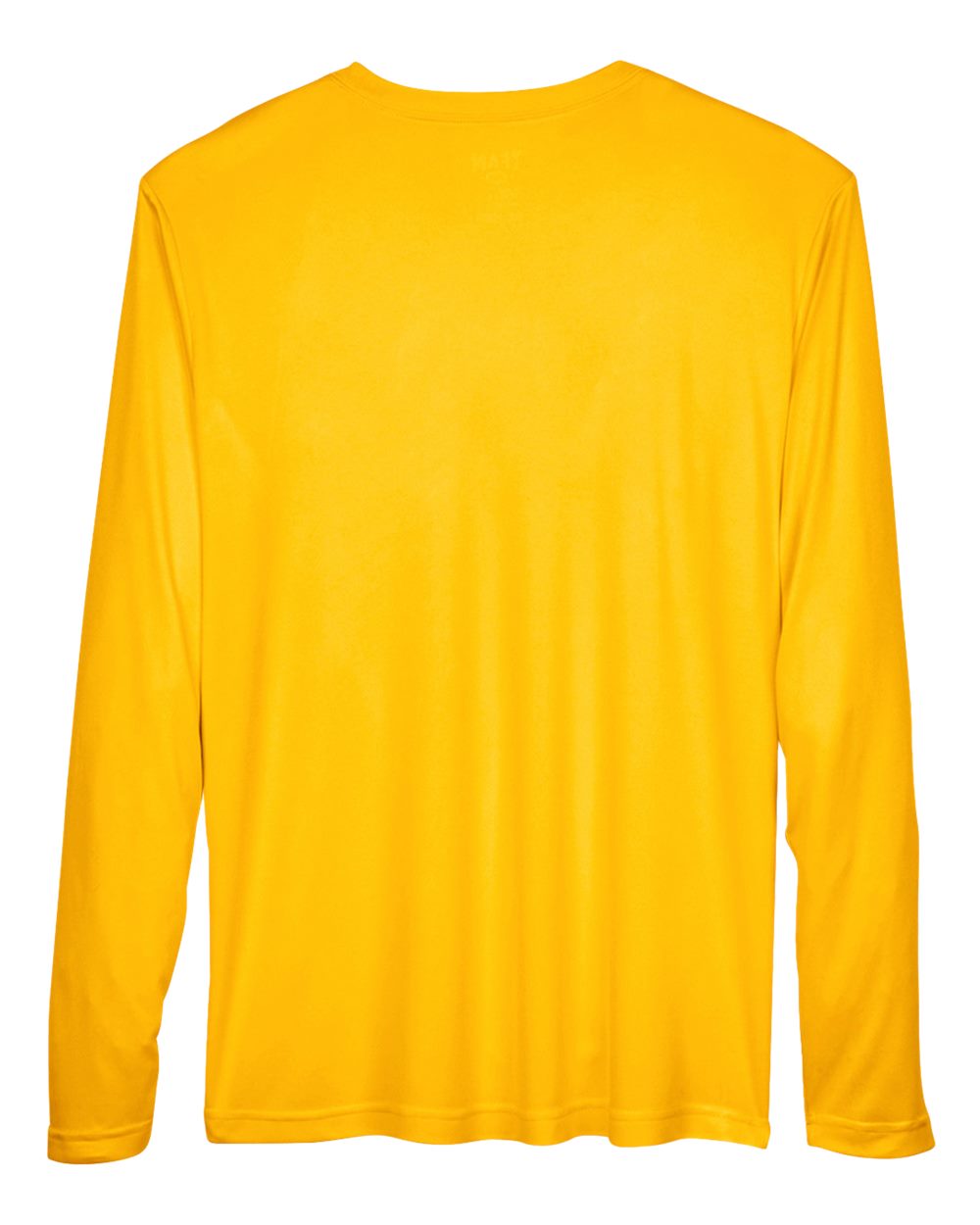 Men's Zone Performance Long Sleeve T-Shirt - Back - B675D9122 - Sport Athletic Gold