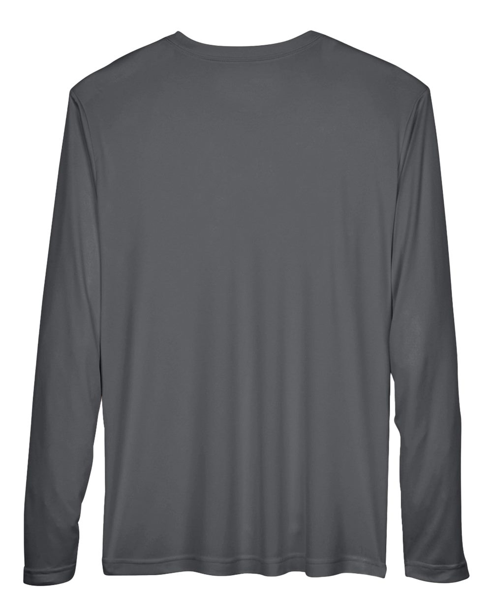 Men's Zone Performance Long Sleeve T-Shirt - Back - B675D9132 - Sport Graphite